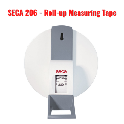 Picture of SECA 206 - Roll-up Measuring Tape with Wall Mounted (0-220 cm)